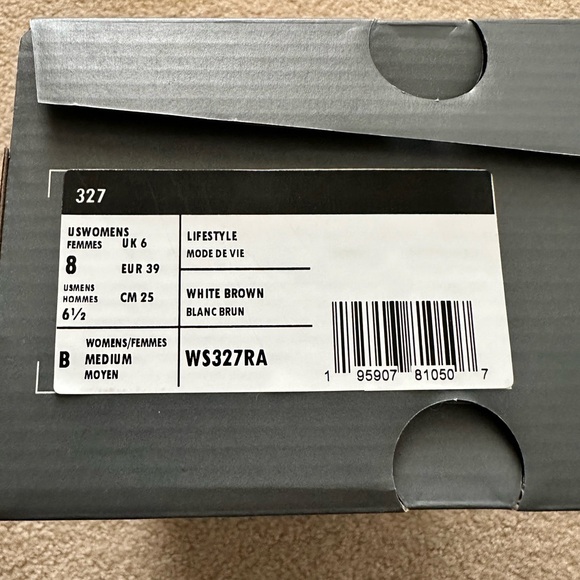 New Balance 327 (Sea Salt/Rust Oxide) Size 8 - Picture 16 of 16